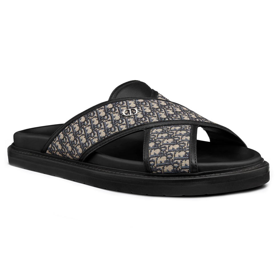 Dior Aqua Oblique Beige Sandal