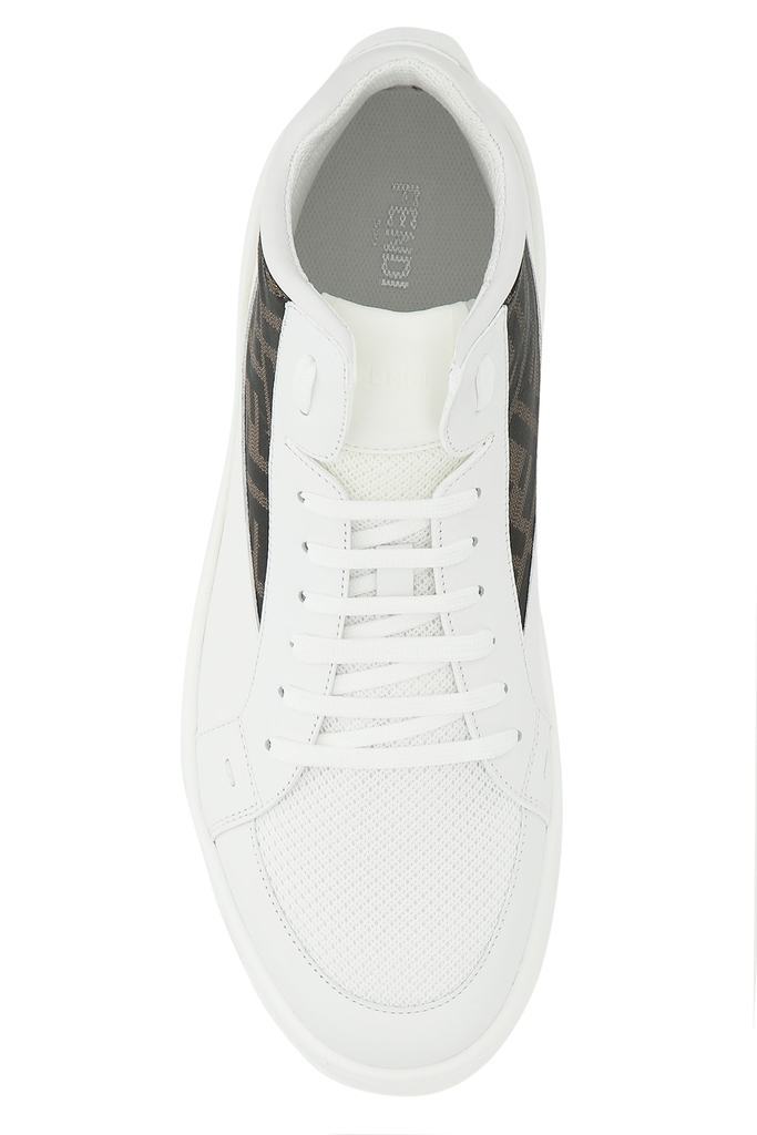 Fendi Jacquard FF Logo High-Top Sneakers