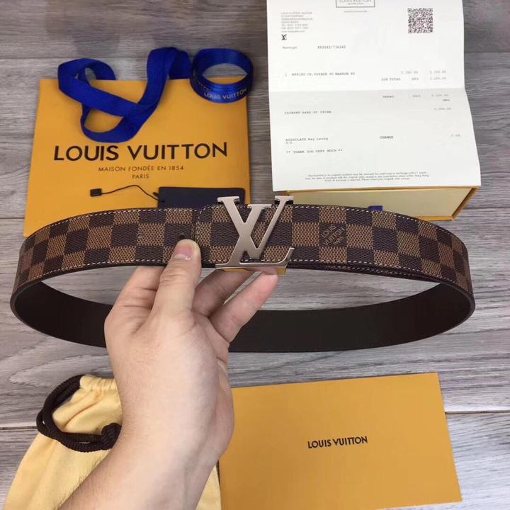 Louis Vuitton Canvas Belt