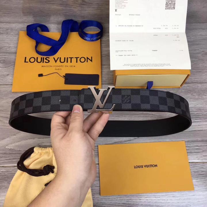 Louis Vuitton Canvas Belt