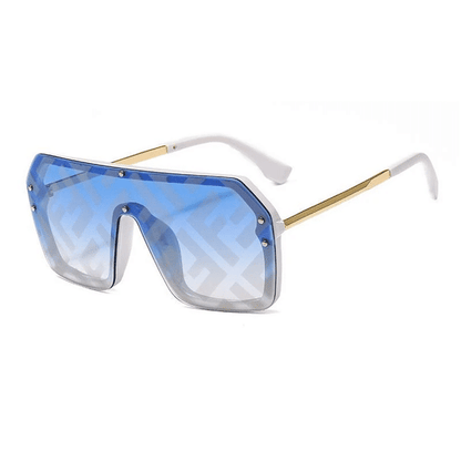 Fdi Fashion Watermark Conjoined Lens Sunglasses