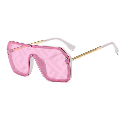 Fdi Fashion Watermark Conjoined Lens Sunglasses