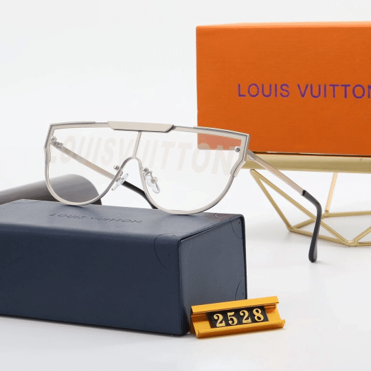 LV Unisex Stylish One-piece Sunglasses