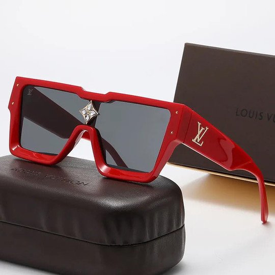 LV Unisex Square One-piece Sunglasses