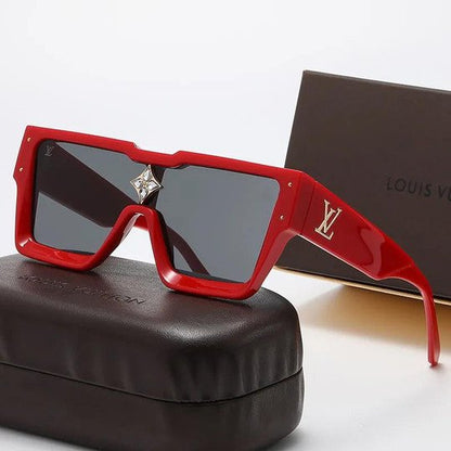 LV Unisex Square One-piece Sunglasses