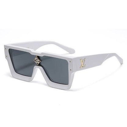 LV Unisex Square One-piece Sunglasses