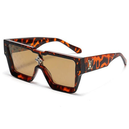 LV Unisex Square One-piece Sunglasses