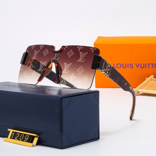 LV Large Frame Watermark Neutral Eyewear