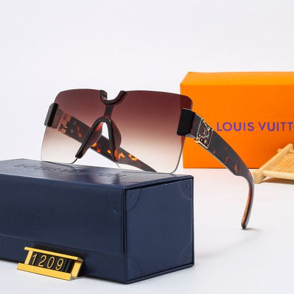 LV Large Frame Watermark Neutral Eyewear