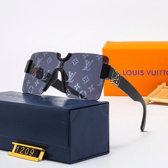 LV Large Frame Watermark Neutral Eyewear