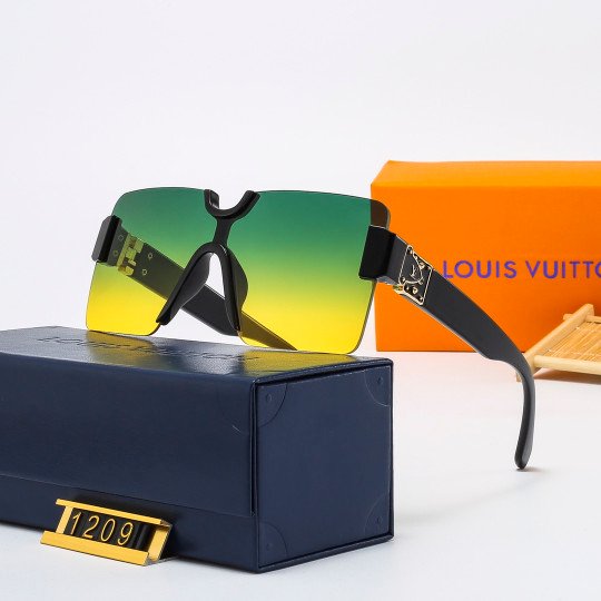 LV Large Frame Watermark Neutral Eyewear