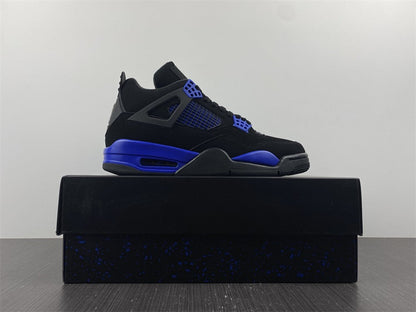 Jordan Aj4 “Black Game Royal”