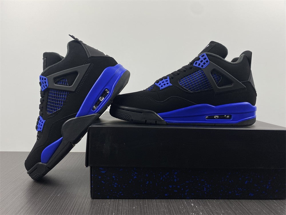 Jordan Aj4 “Black Game Royal”