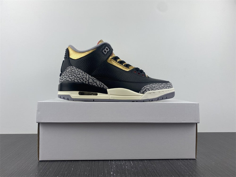 Jordan Aj3 3 Wmns “Black Gold”