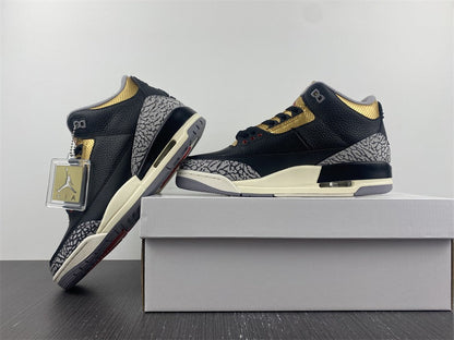 Jordan Aj3 3 Wmns “Black Gold”