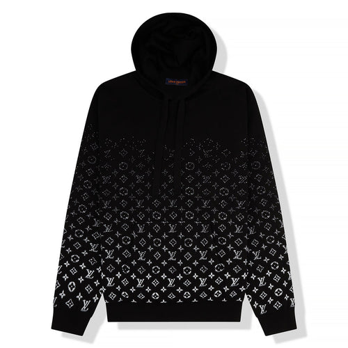 Louis Vuitton Monogram Gradient Knit Black Hoodie