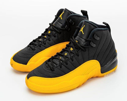 Jordan Aj12 "Retro Black University Gold"