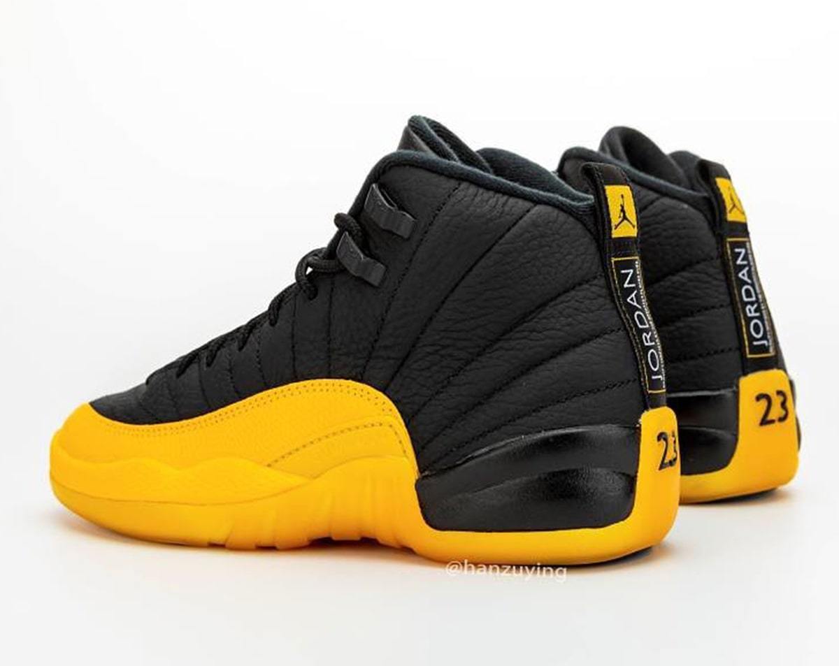 Jordan Aj12 "Retro Black University Gold"