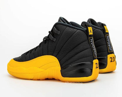 Jordan Aj12 "Retro Black University Gold"