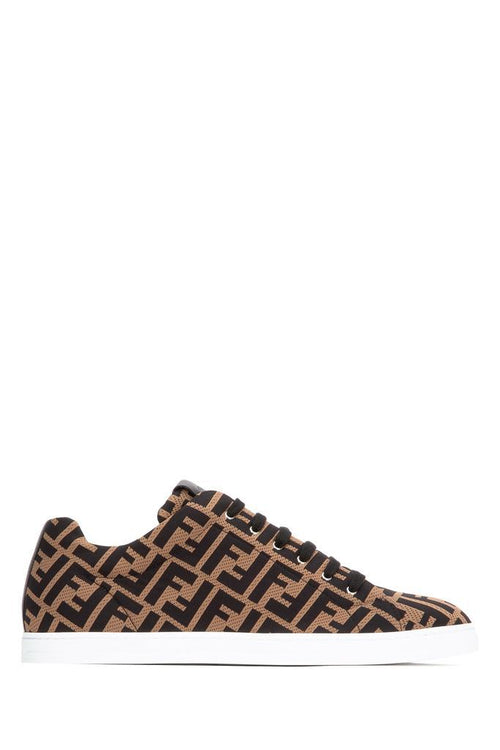 Fendi FF Logo Low-top Sneakers