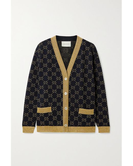 Gucci Women's Cotton GG Cardigan