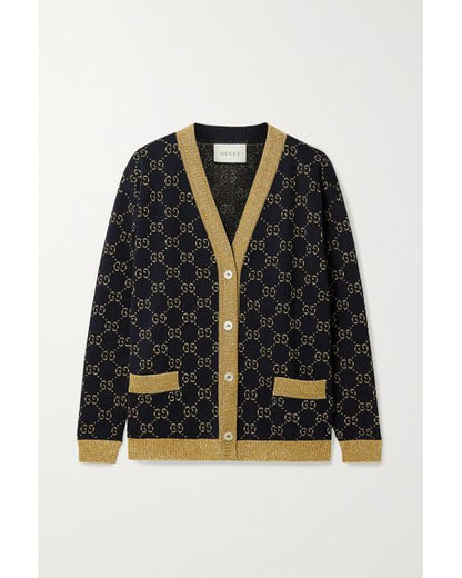 Gucci Women's Cotton GG Cardigan