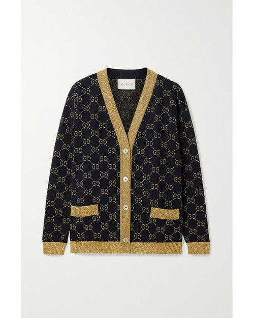 Gucci Women's Cotton GG Cardigan