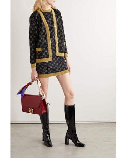 Gucci Women's Cotton GG Cardigan