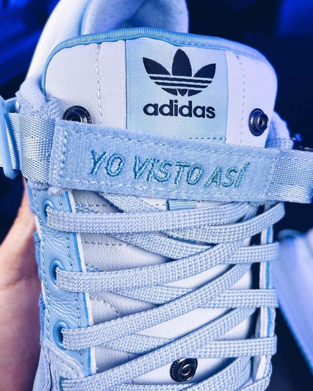 Bad Bunny x Forum Buckle Low “Blue Tint”