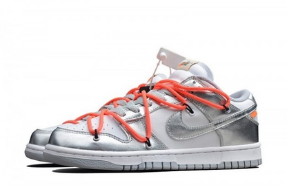 Nike Dunk Sb Low x Off White “Silver White”