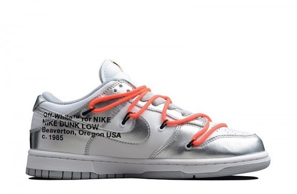 Nike Dunk Sb Low x Off White “Silver White”