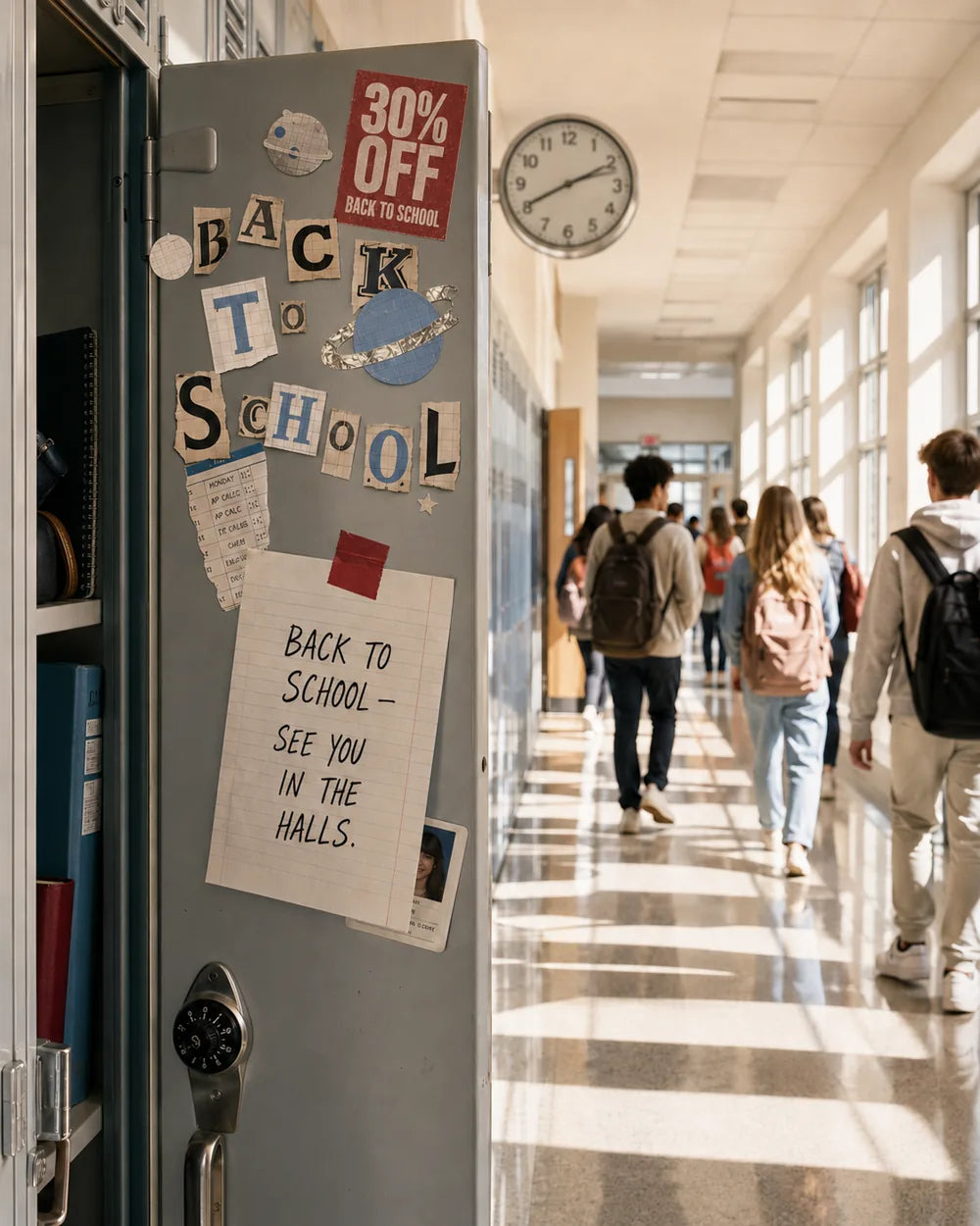 Back to School — 30% off